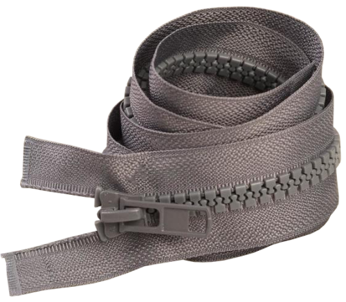 Нарезка застежки-молнии